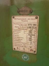 Produktbild 2 zu MaschineVEB STS 180