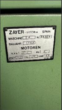 Produktbild 6 zu MaschineZayer ZF 2000