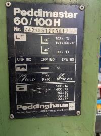 Produktbild 4 zu MaschinePeddinghaus Peddimaster 60/ 100 H