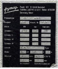 Produktbild 2 zu MaschineHymag HS 4 – 160 k