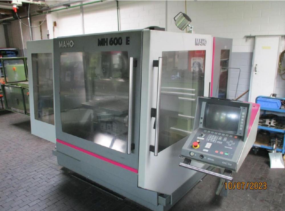 Artikel: Maho MH 600 E CNC Werkzeugfräsmaschine - MHS Maschinenhandel ...