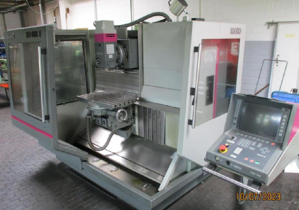 Artikel: Maho MH 600 E CNC Werkzeugfräsmaschine - MHS Maschinenhandel ...
